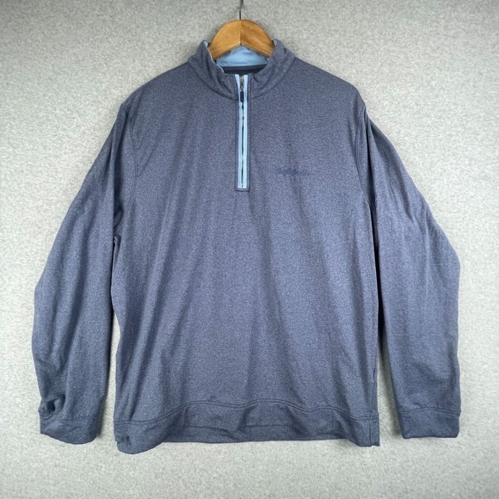 Johnnie O Sweatshirt Men XL Sully Quarter Zip Belair Bay Club Golf Performance